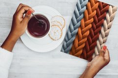 Boho Knitted Seamless Patterns Bundle Product Image 9