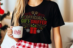 Official Gift Sniffer Svg, Christmas Dog Svg, Dog Lover Svg. Product Image 4