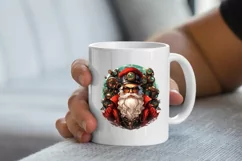 Steampunk Santa Claus Clipart, Santa Claus steampunk png Product Image 2