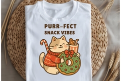 Cat snack squad png design for T-shirts Product Image 5