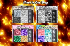 Procreate Fire Textures, Fire Brushes, Fire Texture, Flames Product Image 8