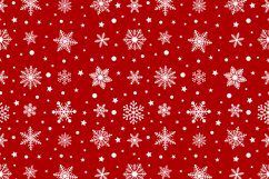 Snowflakes pattern. Christmas Snowflakes. Snowflakes SVG Product Image 9