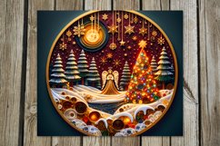 Christmas quiling | 4 Skinny Tumbler Sublimation designs2 Product Image 4