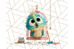 Pet Shop Clipart, Cute Big Eyed Animals, Kawaii Pets PNG Product Image 4