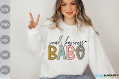 Small business Babe SVG Design / Small Business Owner SVG Product Image 1
