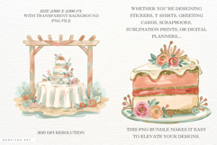 Summer Beach Wedding Day PNG Clipart Product Image 2