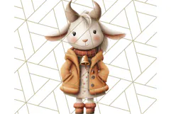 Cottagecore Halloween Clipart Cozy PNG, Autumn Fall Png Product Image 4