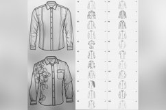 100 Procreate Shirt Stamp Brushes Product Image 9