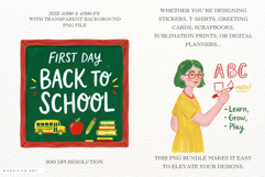 First Day of School Clipart Product Image 2