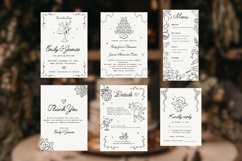 Hand Drawn Whimsical Wedding Clipart Product Image 8