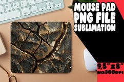 Sleek Geode Agate Pattern Mouse Pads Product Image 1