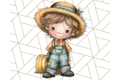 Woodland Autumn Parade Clipart PNG Fall Animals Product Image 4