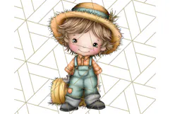 Woodland Autumn Parade Clipart PNG Fall Animals Product Image 4