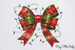 Coquette Christmas Sublimation Clipart Bundle PNG Product Image 9