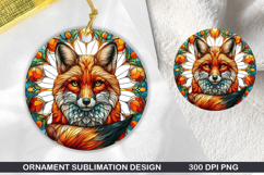 Animals Stained Glass Ornament Bundle, 30 High-Quality PNG Product Image 6