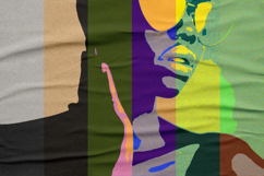 Glued Pop Art Texture Product Image 8