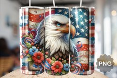 4th Of July Eagle Tumbler Bundle - 25 Designs Product Image 9