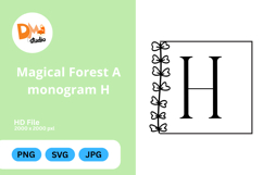 Magical Forest Monogram Symbol Product Image 1