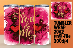 Creative 20oz Tumbler Wrap for Gifts , Love Product Image 1