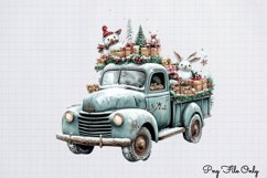 White Rustic Christmas Clipart Bundle PNG Product Image 9