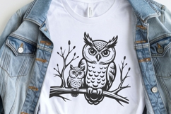 Owl SVG Bundle | 42 Owl Cut Files | Cricut Silhouette Clipar Product Image 7