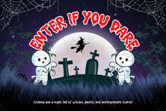 Welcome Dracula is a playful Halloween font Product Image 7
