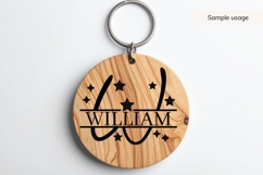 Star Monogram SVG Bundle A-Z Product Image 8