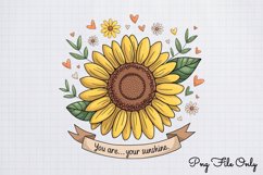 Positive amp Optimistic Sublimation Quote PNG Product Image 1