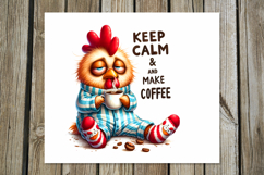 Morning coffee | 4 skinny tumbler Sublimation designs PL2 Product Image 4