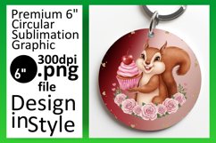 Bright Round Design for Sublimation , Valentines Product Image 1