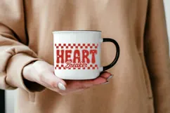 Heart Breaker PNG | Retro Valentine’s Day Sublimation Design Product Image 5