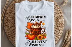 Pumpkin kisses png design for T-shirts Product Image 5