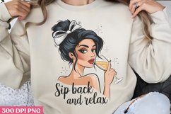 Pinup Girl Vintage Sublimation Bundle PNG Product Image 12