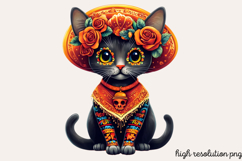 Da de Los Muertos Animals PNG Product Image 1