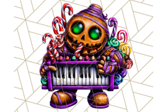 Haunted Treats Clipart PNG, Halloween Candy Art Product Image 4