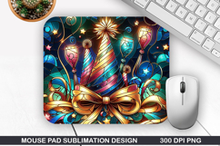 Mouse Pad Sublimation, 4th Of July Mouse Pad PNG Product Image 1