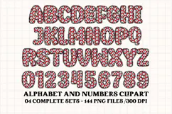 Barcelona Soccer Alphabet png clipart, soccer letters doodle Product Image 2