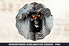 Halloween Wind Spinner Sublimation Design Product Image 1