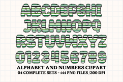 Barcelona Soccer Alphabet png clipart, soccer letters doodle Product Image 2