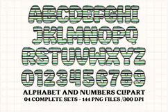 Barcelona Soccer Alphabet png clipart, soccer letters doodle Product Image 2