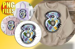 8 Doodle Letter Style Clipart Creative Holiday Design! Product Image 1