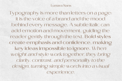 Lunara Sans Product Image 7