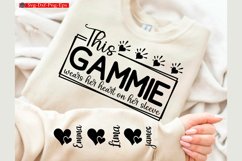 Valentine Sleeve SVG t-shirt Design Valentine Love Svg XOXO Product Image 1