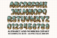 Back to School Alphabet png, letters doodle, school clipart Product Image 2