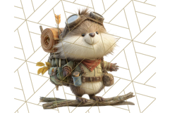 Tiny Explorers Clipart PNG, Animal Adventure PNG Product Image 4