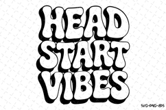 Head Start Vibes Svg | Summer Svg | Svg Cut Files Product Image 1