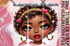 ENCHANTING MOMENTS 20oz TUMBLER WRAP, Love Girl Product Image 1