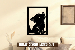 12 Baby Animals Wall Art SVG for Nursery Room Decor Laser Cu Product Image 9