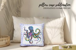 OCTOPUS | summer pillowcase sublimation design png Product Image 1