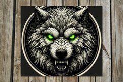 Embroidery wolf | 8 skinny tumbler Sublimation designs Product Image 8
